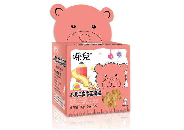 哚兒嬰幼兒小熊牛肉番茄肉絨