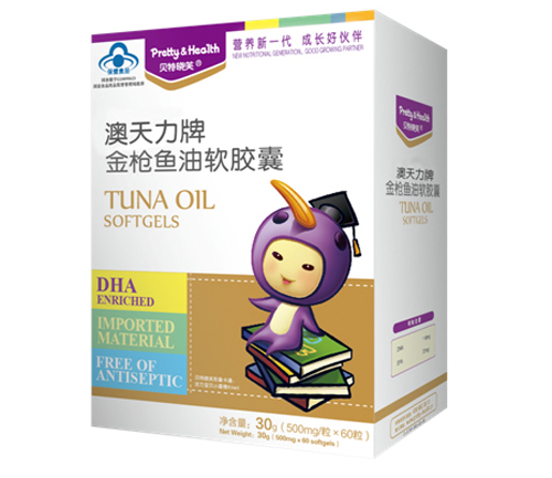 貝特曉芙澳天力牌金槍魚油軟膠囊