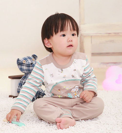 棉果果氨棉汗布嬰兒內(nèi)衣