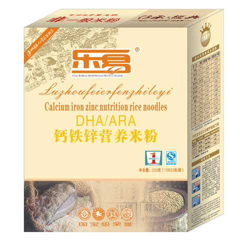 樂(lè)易鈣鐵鋅營(yíng)養(yǎng)米粉1段盒裝