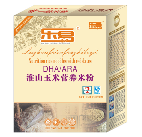 樂(lè)易淮山玉米營(yíng)養(yǎng)米粉2段盒裝