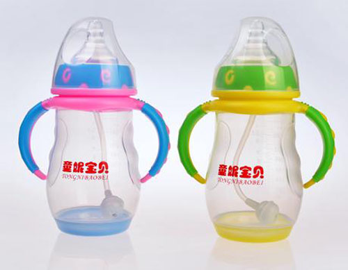 童妮寶貝帶手柄PP奶瓶