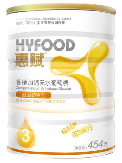 惠賦嬰幼兒香橙加鈣無水葡萄糖