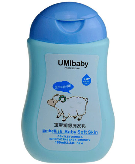優(yōu)米舒羊脂寶寶潤舒洗發(fā)乳