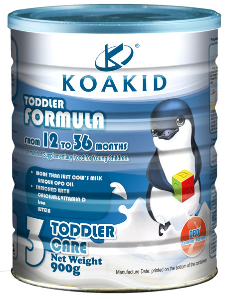 KOAKID幼兒配方奶粉3段900g