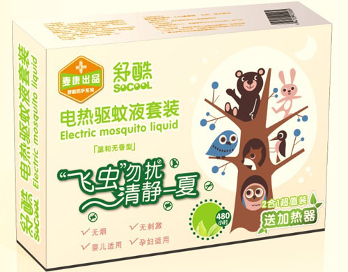 舒酷電熱驅蚊液套裝
