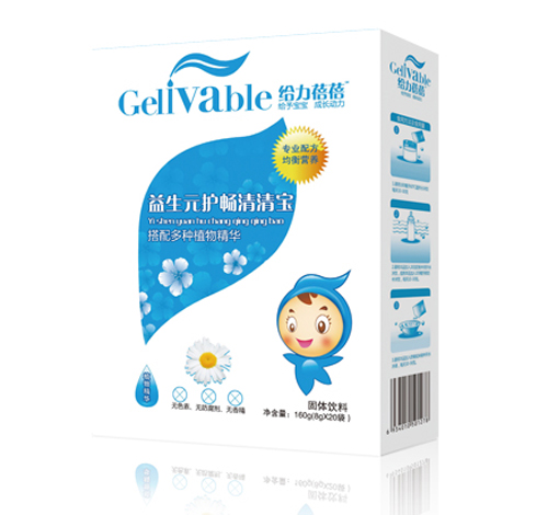 給力蓓蓓益生元護(hù)暢清清寶(盒)