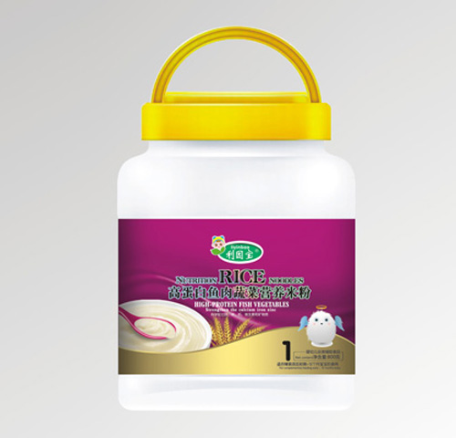 利因?qū)毟叩鞍佐~(yú)肉蔬菜營(yíng)養(yǎng)米粉1段