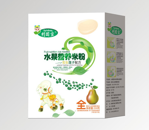 利因寶雪梨蓮子水果營養(yǎng)米粉盒裝