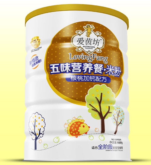 愛茵坊核桃加鈣五味營(yíng)養(yǎng)餐米粉鐵聽