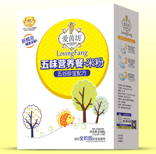 愛(ài)茵坊五谷珍寶五味營(yíng)養(yǎng)餐米粉盒裝