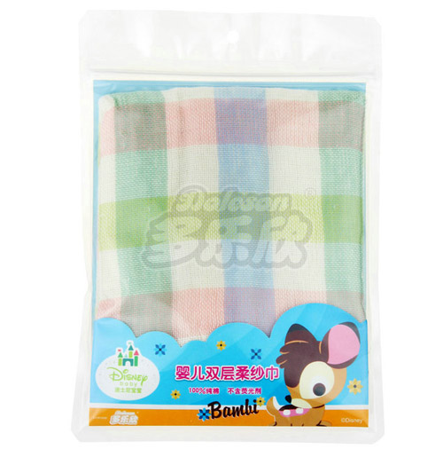 迪士尼寶寶嬰兒雙層柔紗巾
