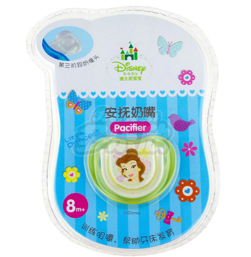 迪士尼寶寶迪士尼公主系列安撫奶嘴3階段