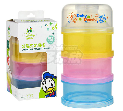 迪士尼寶寶3層式奶粉格