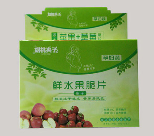 胡桃夾子鮮水果脆片孕婦裝