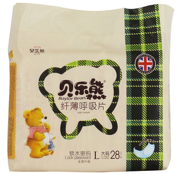 貝樂(lè)熊纖薄呼吸片L碼28片
