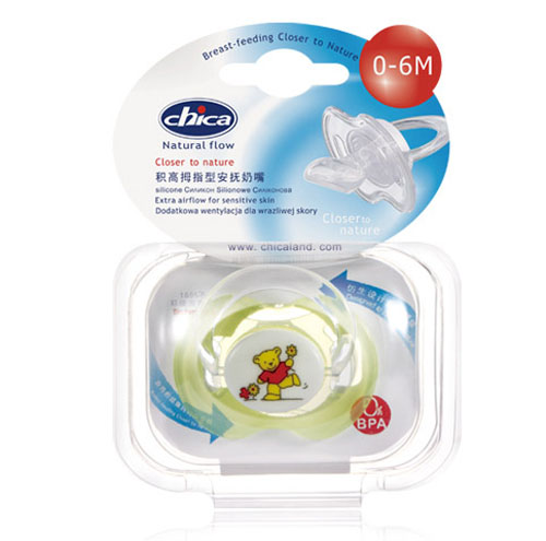 積高卡裝拇指型安撫奶嘴0-6M(單入裝)