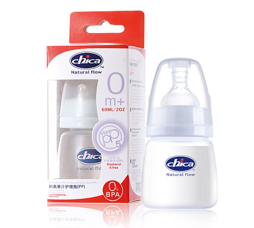 積高真乳實感安全護理果汁PP奶瓶60ml