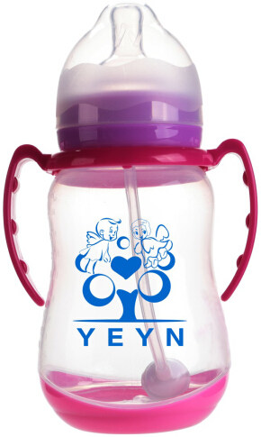 優(yōu)兒優(yōu)女250ml寬口葫蘆形帶底座PP奶瓶