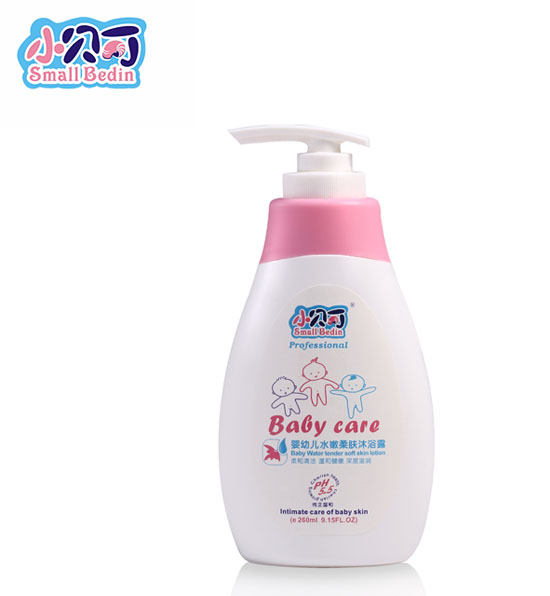 小貝丁嬰幼兒牛奶柔膚沐浴露260ml