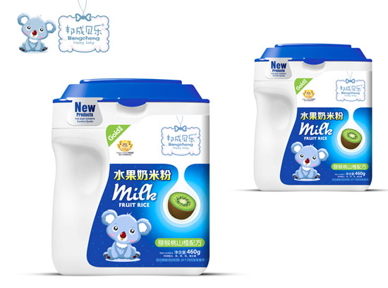 邦成貝樂(lè)獼猴桃山楂水果奶米粉