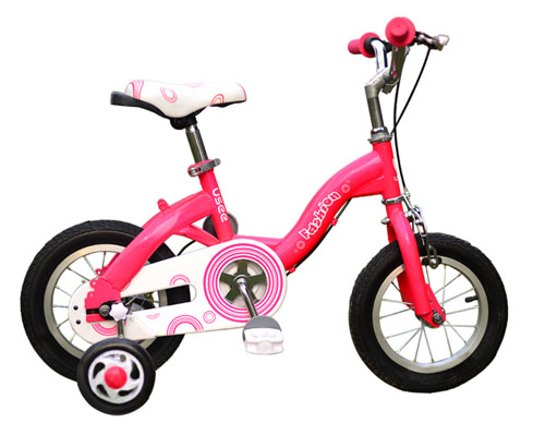 USEE優(yōu)適泡泡高碳鋼兒童自行車四色可選