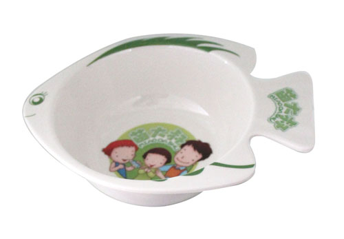 欣苗苗大叔密胺魚(yú)形小碗