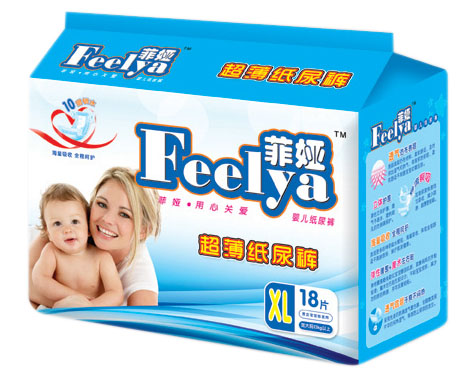 菲婭超薄嬰兒紙尿褲XL18片