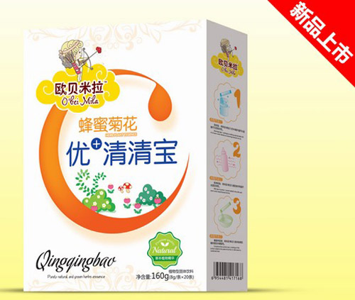 歐貝米拉蜂蜜菊花清清寶盒裝