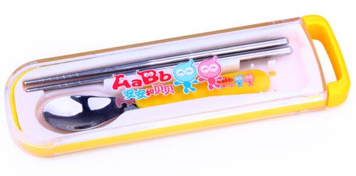 安安和貝貝夢幻樂園韓式餐具套裝B