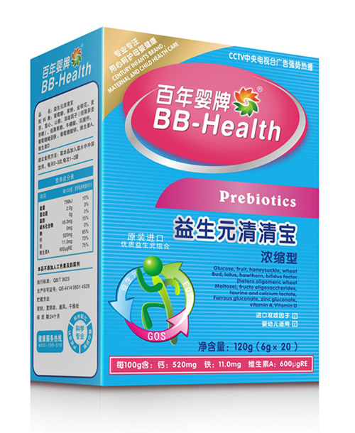 百年嬰牌益生元清清寶