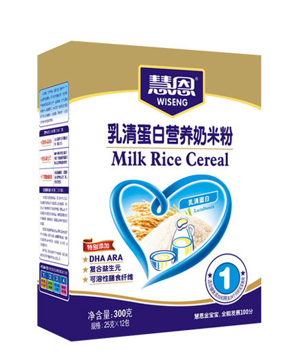 慧恩300克普裝乳清蛋白營養(yǎng)奶米粉