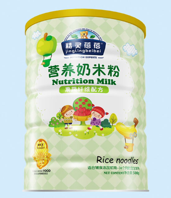 精靈蓓蓓果蔬纖維配方營(yíng)養(yǎng)奶米粉