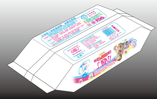 小園丁嬰兒專用護(hù)臀濕巾80片