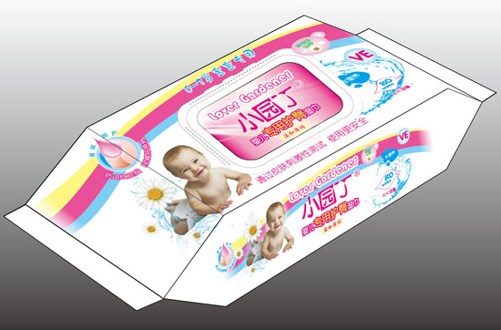 小園丁嬰兒專用專用護臀濕巾80片