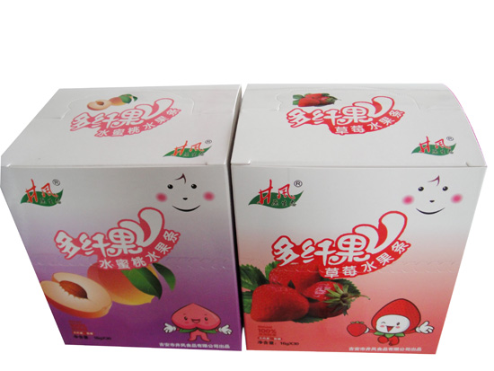 井風(fēng)16克盒裝水果條草莓水蜜桃