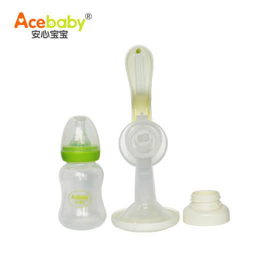 安心寶寶高級按摩式吸奶器帶奶瓶