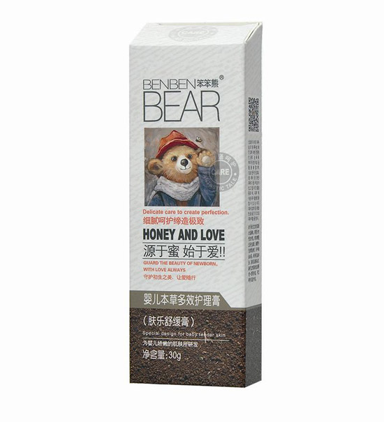 笨笨熊嬰兒本草多效護(hù)理膏