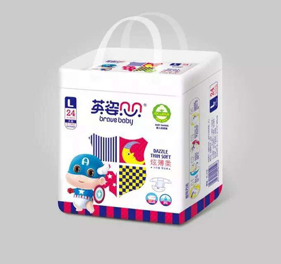 英姿貝貝炫薄柔嬰兒紙尿褲L24片