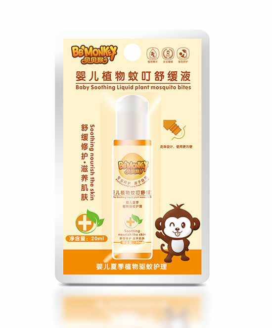 貝貝猴嬰兒植物蚊叮舒緩液