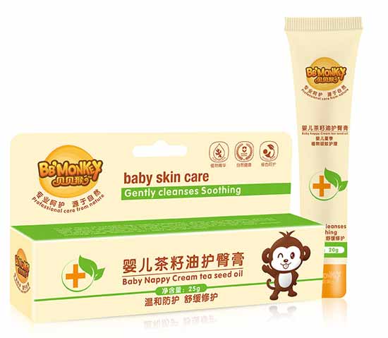 貝貝猴嬰兒茶籽油護(hù)臀膏