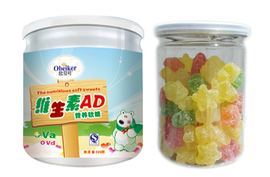 歐貝可維生素AD營養(yǎng)軟糖