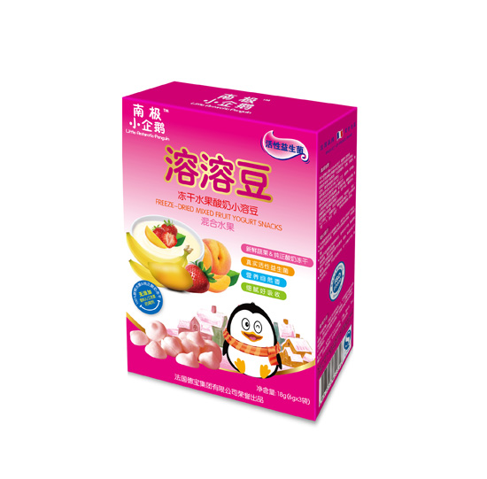 南極小企鵝混合水果溶溶豆