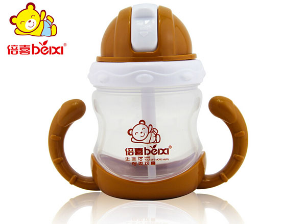 倍喜訓(xùn)練吸管杯(咖啡色)