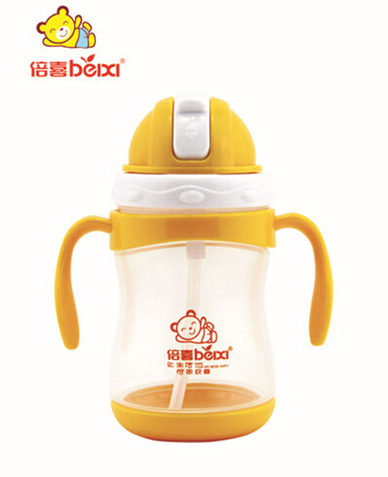 倍喜嬰幼兒吸管訓(xùn)練杯(黃色)