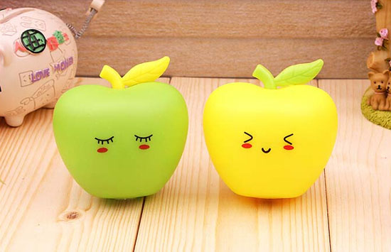 柯麗雅趣味蘋(píng)果LED節(jié)能小夜燈