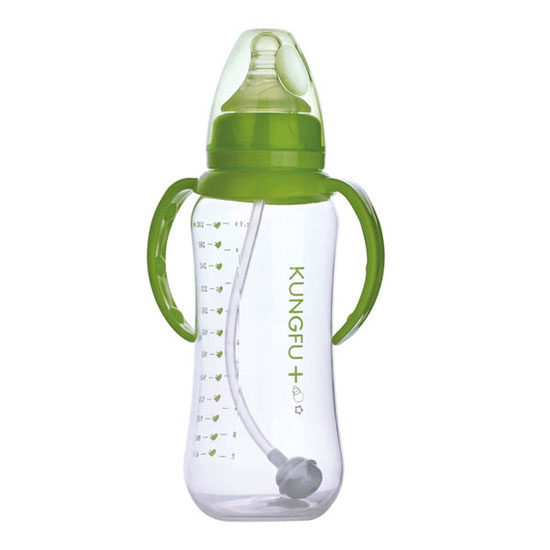 功夫?qū)氊怭P標(biāo)口弧形自動(dòng)大奶瓶