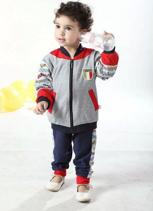 圣嬰島男童春裝套裝