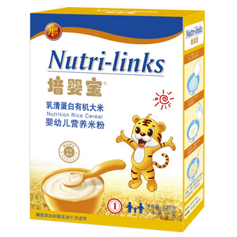 培嬰寶乳清蛋白有機大米嬰幼兒營養(yǎng)米粉