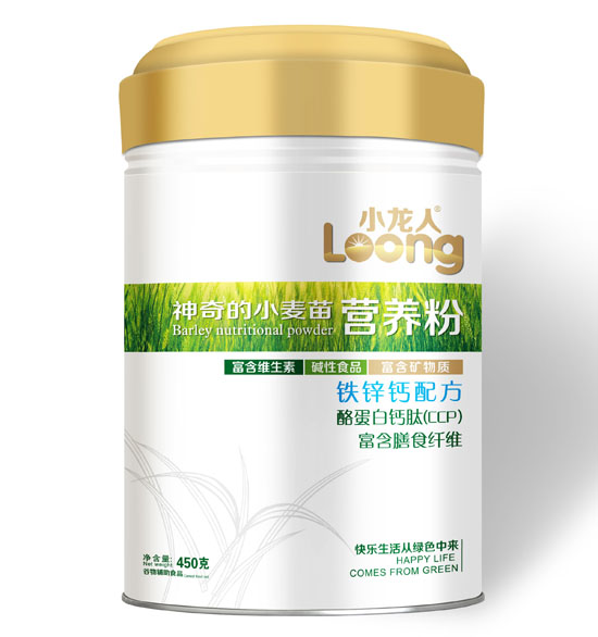 小龍人鐵鋅鈣配方神奇小麥苗營(yíng)養(yǎng)粉